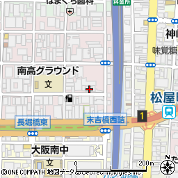 大阪府大阪市中央区南船場1丁目4-11周辺の地図