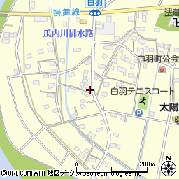 静岡県浜松市中央区白羽町1161周辺の地図