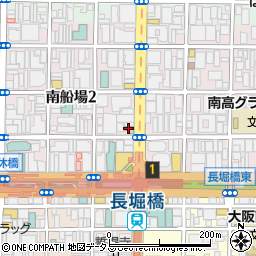 ホテルリブマックス心斎橋ＥＡＳＴ周辺の地図