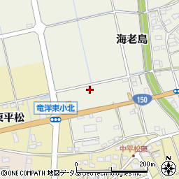 静岡県磐田市海老島714周辺の地図