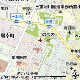 三重県津市久居寺町1260周辺の地図