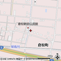 静岡県浜松市中央区倉松町969周辺の地図