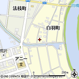 静岡県浜松市中央区白羽町1484周辺の地図