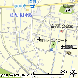 静岡県浜松市中央区白羽町1183周辺の地図