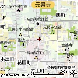 奈良県奈良市芝新屋町29-2周辺の地図