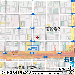 パールフルートギャラリー大阪周辺の地図