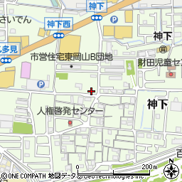 岡山県岡山市中区神下217周辺の地図