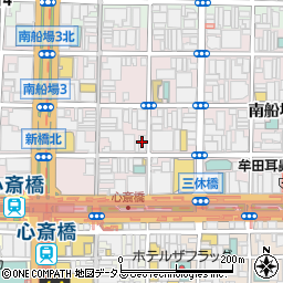 フルール・ド・ペーシュ心斎橋店周辺の地図