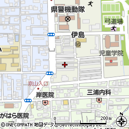 合同宿舎津島住宅９号棟周辺の地図
