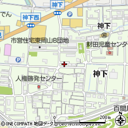 岡山県岡山市中区神下500周辺の地図