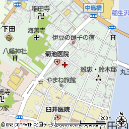 静岡県下田市一丁目19-1周辺の地図