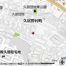 三重県津市久居野村町372-167周辺の地図