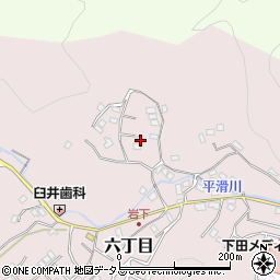 静岡県下田市六丁目14-22周辺の地図