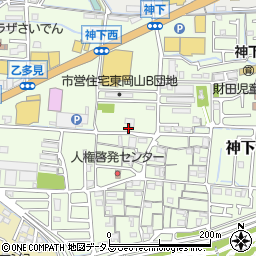 岡山県岡山市中区神下222周辺の地図