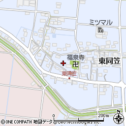 静岡県袋井市東同笠210周辺の地図