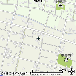 静岡県浜松市中央区米津町2080周辺の地図