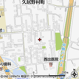 三重県津市久居野村町620-24周辺の地図