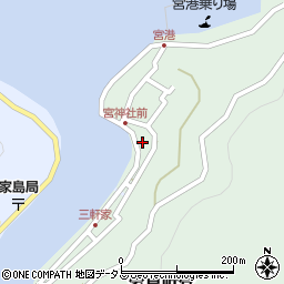 兵庫県姫路市家島町宮1043周辺の地図