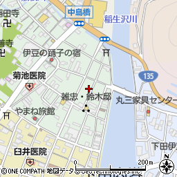 静岡県下田市一丁目10-6周辺の地図