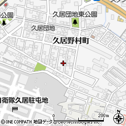 三重県津市久居野村町372-153周辺の地図