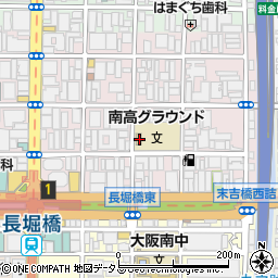 大阪府大阪市中央区南船場1丁目9-6周辺の地図