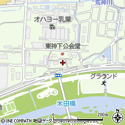 岡山県岡山市中区神下606周辺の地図