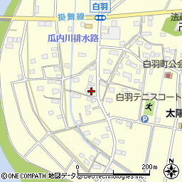 静岡県浜松市中央区白羽町1160周辺の地図