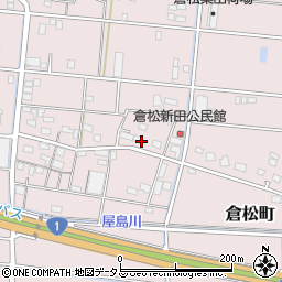 静岡県浜松市中央区倉松町1108周辺の地図