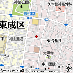芳村モータープール周辺の地図