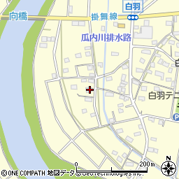 静岡県浜松市中央区白羽町1145周辺の地図