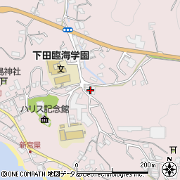 柿崎下田フード．センター周辺の地図