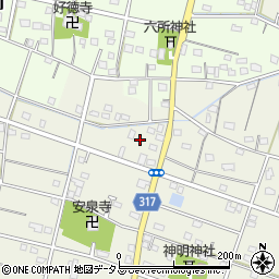 静岡県浜松市中央区米津町1935周辺の地図