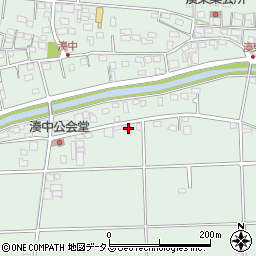静岡県袋井市湊1412周辺の地図
