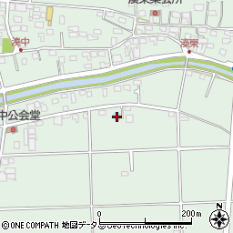 静岡県袋井市湊1419周辺の地図