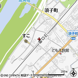 島根県益田市須子町26周辺の地図