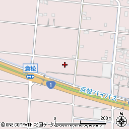 静岡県浜松市中央区倉松町1382周辺の地図