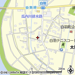 静岡県浜松市中央区白羽町1159周辺の地図