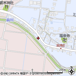 静岡県袋井市東同笠222-3周辺の地図