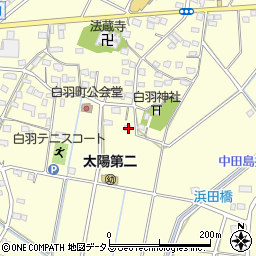 静岡県浜松市中央区白羽町1249周辺の地図