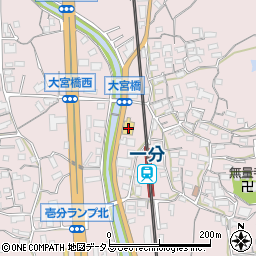 トヨタユナイテッド奈良　奈良トヨペット南生駒店周辺の地図