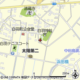 静岡県浜松市中央区白羽町898周辺の地図