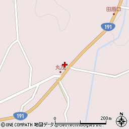 島根県益田市美都町丸茂1025周辺の地図