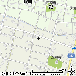 静岡県浜松市中央区米津町2031周辺の地図
