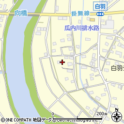 静岡県浜松市中央区白羽町1141周辺の地図