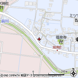 静岡県袋井市東同笠223周辺の地図