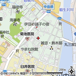 静岡県下田市一丁目11-22周辺の地図