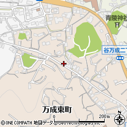 岡山県岡山市北区万成東町9-21周辺の地図