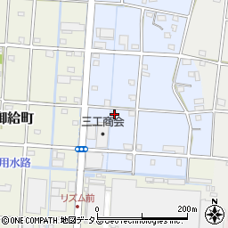 静岡県浜松市中央区下江町621周辺の地図