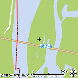 掛塚橋周辺の地図