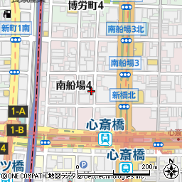 Fisherman's TACOS 心斎橋店周辺の地図